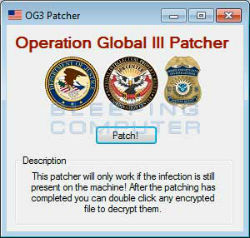 Operation Global 3, nuevo ransomware para windows solucionado